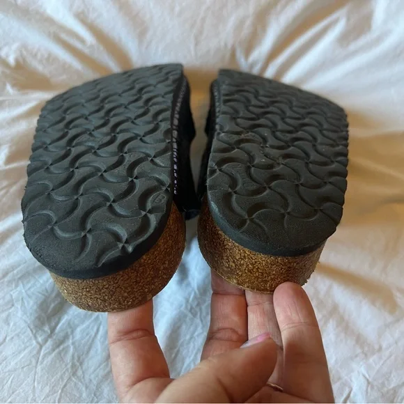 💜 Birkenstock Arizona size 40 Metallic Snake Print 💫 - Picture 10 of 12